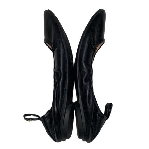 Taryn Rose Black Leather Flats(Size 8B) - Picture 3 of 9